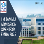 IIM Jammu Admission Open For EMBA 2025